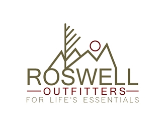 Roswell Outfitters logo design by logoguy