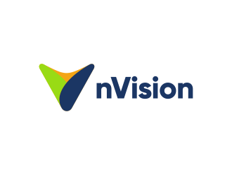 nVision logo design by Panara