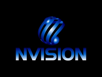 nVision logo design by KDesigns