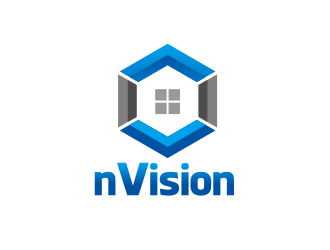 nVision logo design by serprimero