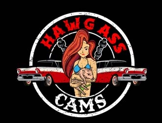 Hawg Ass Cams logo design by DreamLogoDesign