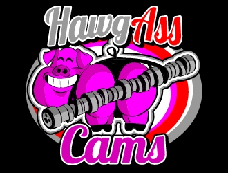 Hawg Ass Cams logo design by Norsh
