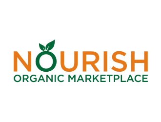 Nourish Organic Marketplace logo design by rief