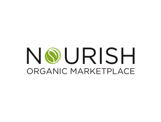 Nourish Organic Marketplace logo design by restuti