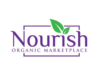 Nourish Organic Marketplace logo design by Conception