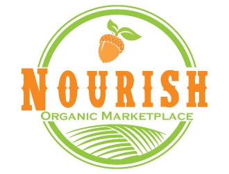 Nourish Organic Marketplace logo design by AamirKhan