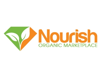 Nourish Organic Marketplace logo design by AamirKhan