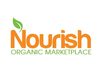 Nourish Organic Marketplace logo design by AamirKhan