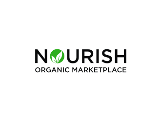Nourish Organic Marketplace logo design by vostre