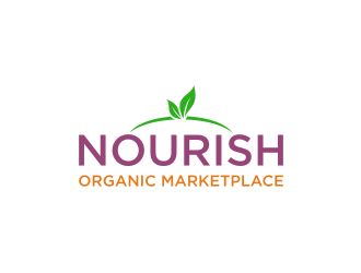Nourish Organic Marketplace logo design by vostre