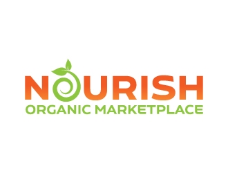 Nourish Organic Marketplace logo design by jaize