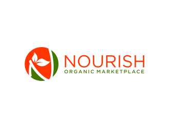 Nourish Organic Marketplace logo design by ammad