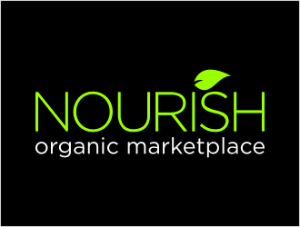 Nourish Organic Marketplace logo design by bunda_shaquilla