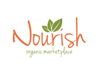 Nourish Organic Marketplace logo design by johana