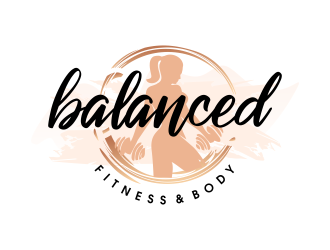 Balanced Fitness & Body logo design by JessicaLopes