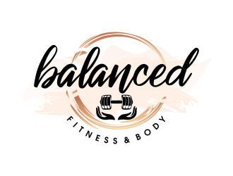 Balanced Fitness & Body logo design by JessicaLopes