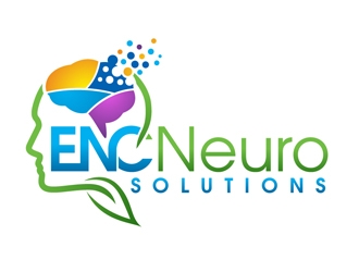 ENC Neuro Solutions logo design by DreamLogoDesign