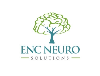 ENC Neuro Solutions logo design by Rachel