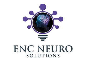 ENC Neuro Solutions logo design by PrimalGraphics
