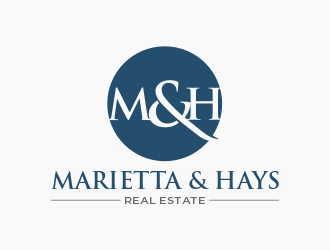 Marietta & Hays Real Estate  logo design by zoominten