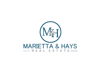 Marietta & Hays Real Estate  logo design by webmall