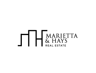 Marietta & Hays Real Estate  logo design by Foxcody