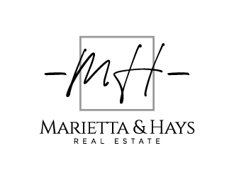 Marietta & Hays Real Estate  logo design by iamjason