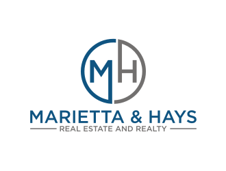 Marietta & Hays Real Estate  logo design by rief