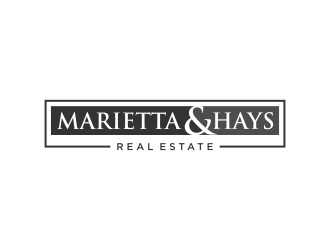 Marietta & Hays Real Estate  logo design by brandshark