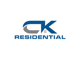 CK Residential logo design by Nurmalia