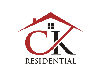 CK Residential logo design by rief