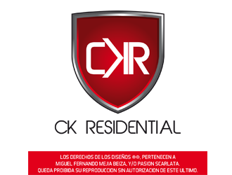 CK Residential logo design by PasionScarlata