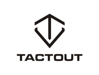 TACTOUT logo design by sabyan
