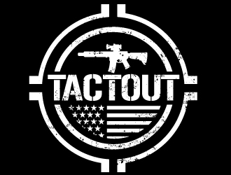 TACTOUT logo design by Suvendu