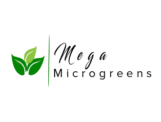 Mega Microgreens logo design by citradesign