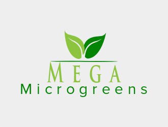 Mega Microgreens logo design by citradesign