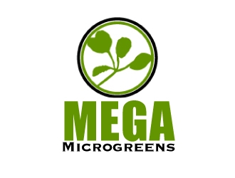 Mega Microgreens logo design by AamirKhan
