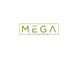 Mega Microgreens logo design by bricton