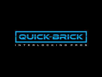 Quick-Brick logo design by ammad