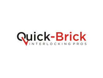 Quick-Brick logo design by R-art