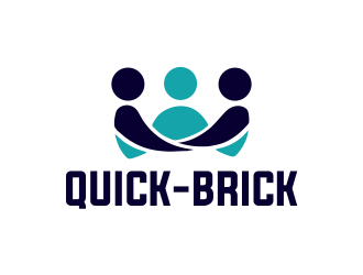 Quick-Brick logo design by JessicaLopes