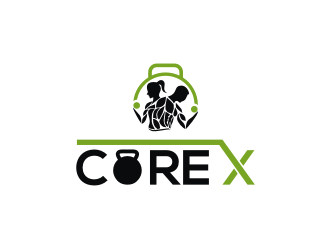 CORE X logo design by mbamboex