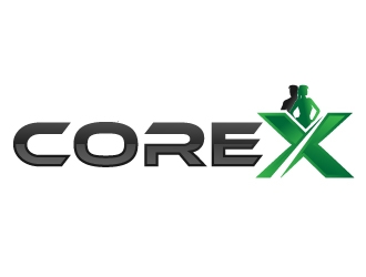 CORE X logo design by logographix