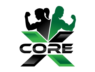 CORE X logo design by logographix