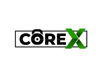 CORE X logo design by yans
