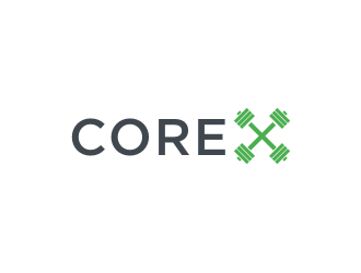 CORE X logo design by Sheilla