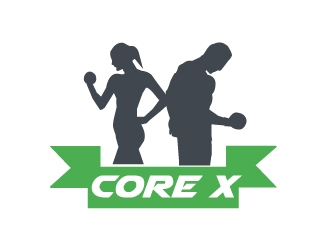 CORE X logo design by AamirKhan