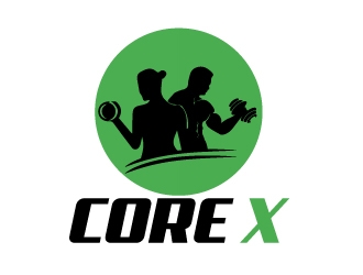 CORE X logo design by AamirKhan