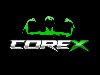 CORE X logo design by AisRafa