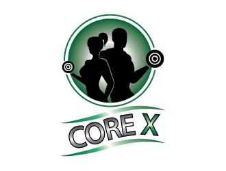 CORE X logo design by Shailesh